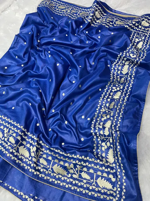 Pure Tussar Munga Silk Saree with Natural Texture & Elegant Lustre